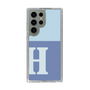 Slim Protection Case［ Original - initial two tone - H blue ］