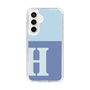 Slim Protection Case［ Original - initial two tone - H blue ］