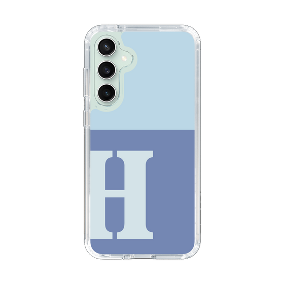 Slim Protection Case［ Original - initial two tone - H blue ］
