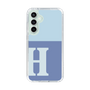 Slim Protection Case［ Original - initial two tone - H blue ］