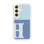 Slim Protection Case［ Original - initial two tone - H blue ］
