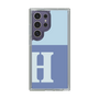 Slim Protection Case［ Original - initial two tone - H blue ］