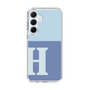Slim Protection Case［ オリジナル - initial two tone - H blue ］