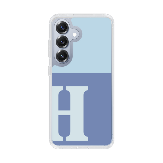 Slim Protection Case［ Original - initial two tone - H blue ］