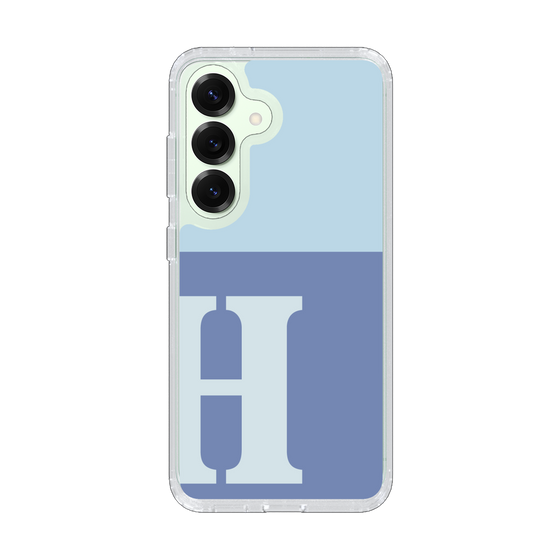 Slim Protection Case［ Original - initial two tone - H blue ］