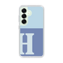 Slim Protection Case［ Original - initial two tone - H blue ］
