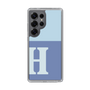 Slim Protection Case［ Original - initial two tone - H blue ］
