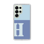 Slim Protection Case［ Original - initial two tone - H blue ］