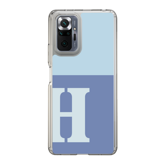 Slim Protection Case［ Original - initial two tone - H blue ］
