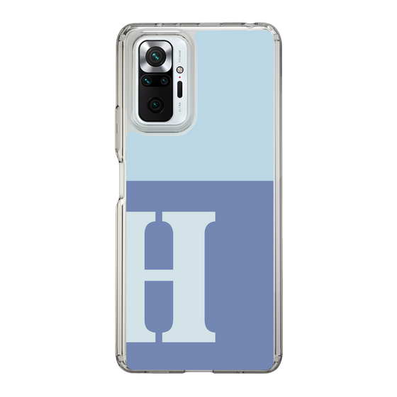 Slim Protection Case［ Original - initial two tone - H blue ］