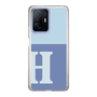 Slim Protection Case［ Original - initial two tone - H blue ］