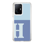 Slim Protection Case［ Original - initial two tone - H blue ］
