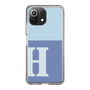 Slim Protection Case［ Original - initial two tone - H blue ］