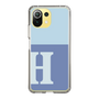 Slim Protection Case［ Original - initial two tone - H blue ］