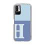 Slim Protection Case［ Original - initial two tone - H blue ］