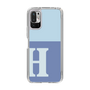 Slim Protection Case［ Original - initial two tone - H blue ］