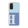 Slim Protection Case［ Original - initial two tone - H blue ］