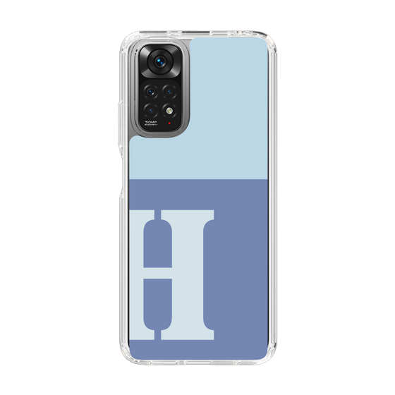 Slim Protection Case［ Original - initial two tone - H blue ］