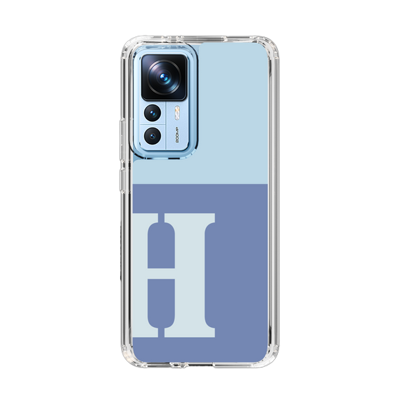 Slim Protection Case［ Original - initial two tone - H blue ］
