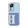 Slim Protection Case［ Original - initial two tone - H blue ］