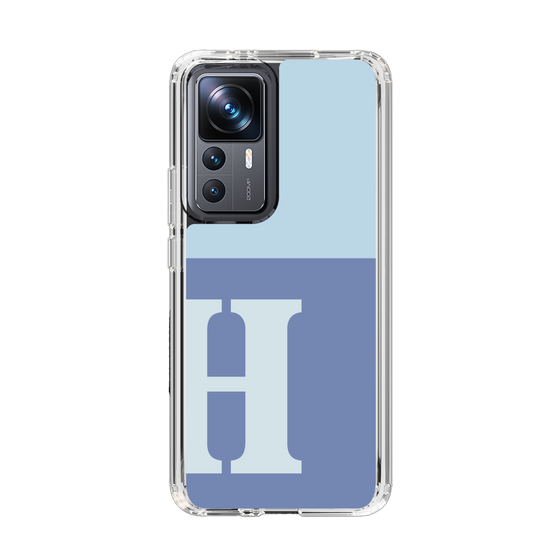 Slim Protection Case［ Original - initial two tone - H blue ］