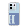 Slim Protection Case［ Original - initial two tone - H blue ］