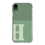 Slim Protection Case［ Original - initial two tone - H green ］