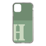 Slim Protection Case［ Original - initial two tone - H green ］