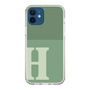 Slim Protection Case［ Original - initial two tone - H green ］