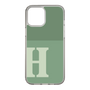 Slim Protection Case［ Original - initial two tone - H green ］