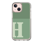 Slim Protection Case［ Original - initial two tone - H green ］