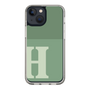 Slim Protection Case［ Original - initial two tone - H green ］