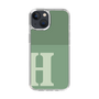Slim Protection Case［ Original - initial two tone - H green ］