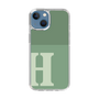 Slim Protection Case［ Original - initial two tone - H green ］