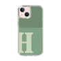 Slim Protection Case［ Original - initial two tone - H green ］