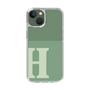 Slim Protection Case［ Original - initial two tone - H green ］