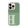 Slim Protection Case［ Original - initial two tone - H green ］