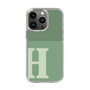 Slim Protection Case［ Original - initial two tone - H green ］