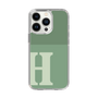 Slim Protection Case［ Original - initial two tone - H green ］