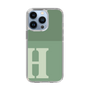 Slim Protection Case［ Original - initial two tone - H green ］