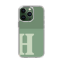 Slim Protection Case［ Original - initial two tone - H green ］