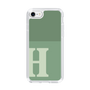 Slim Protection Case［ Original - initial two tone - H green ］
