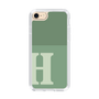 Slim Protection Case［ Original - initial two tone - H green ］