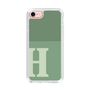 Slim Protection Case［ Original - initial two tone - H green ］