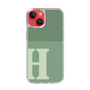 Slim Protection Case［ Original - initial two tone - H green ］
