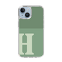 Slim Protection Case［ Original - initial two tone - H green ］