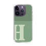 Slim Protection Case［ Original - initial two tone - H green ］