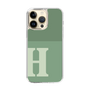 Slim Protection Case［ Original - initial two tone - H green ］