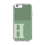 Slim Protection Case［ Original - initial two tone - H green ］