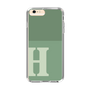 Slim Protection Case［ Original - initial two tone - H green ］